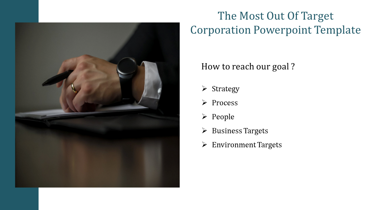 target corporation powerpoint template